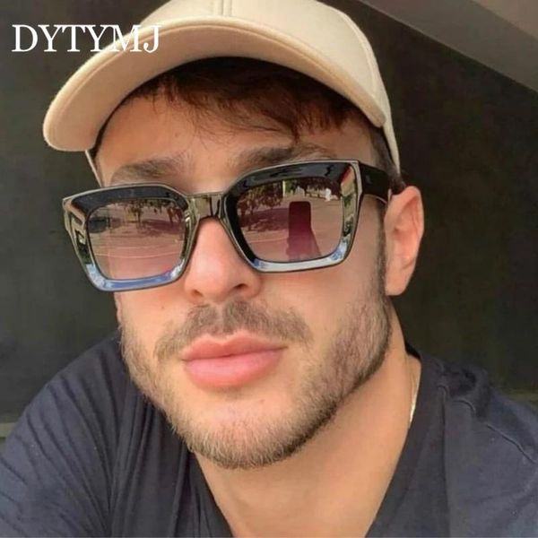 

sunglasses dytymj vintage square women/men retro gradient sun glasses men gafas de sol para hombre, White;black