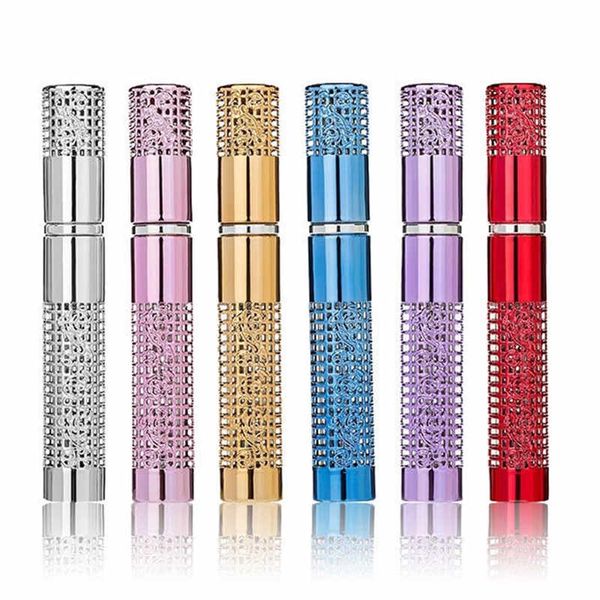

5ml mini perfume spray bottles elegant fashion portable refillable bottle of essential oil deodorant for travel