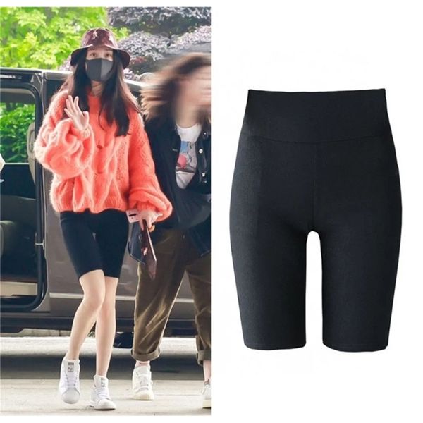 

summer thin skinny underwear for women's high waist peach shorts, Black