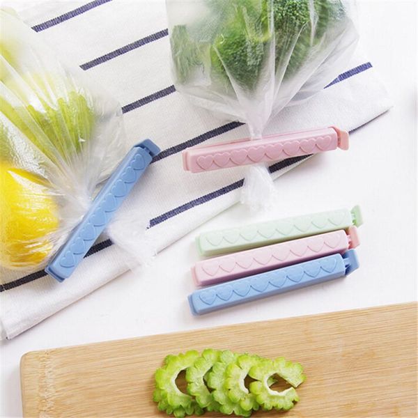 

5pcs/set storage snack sealing bag clips for packages clamp plastic kitchen accessories 972611