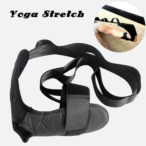 

yoga stretching strap rehabilitation training belt fitness exercise band h7jp resistance bands