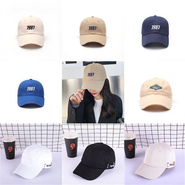 

2021 yoga baseball cap woman's fashion embroidered hat couples are protected from the sun hats, Blue;gray