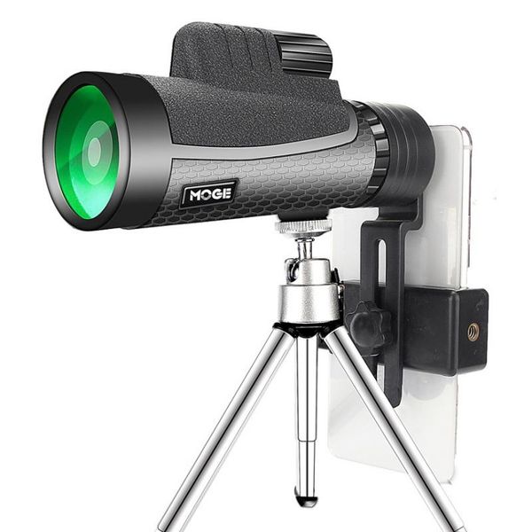 

telescope & binoculars monocular compact spotting scope with tripod phone clip adapter for bird watching 12x50 high power camping hiking