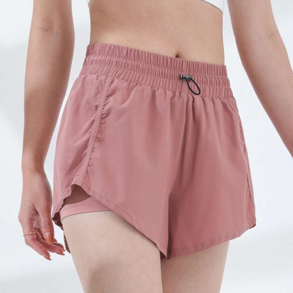 

summer leggings women shorts yoga pants fitns exercise fake two lined outdoor running mountaineering fast dry training, White;black