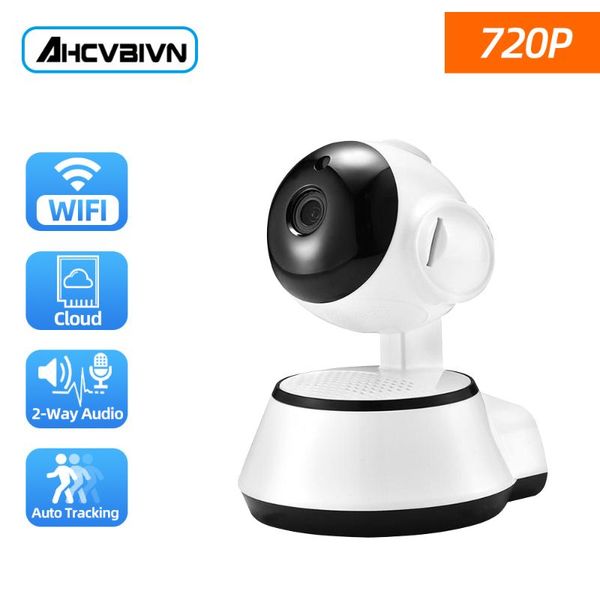 

cameras ahcvbivn baby monitor 1080p mini pan/tilt wifi ip camera auto tracking two way audio motion detection remote access h.265 onvif