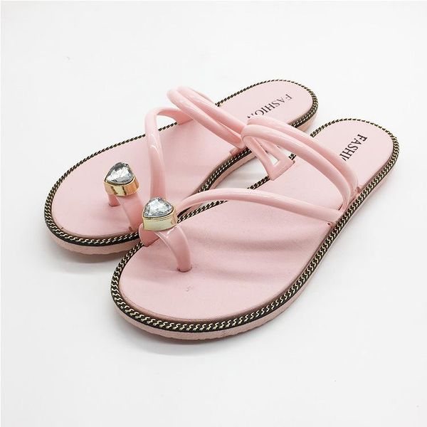 

women sandals summer flat pearl flip flops rome shoes string bead slippers mujer gladiator sandalias sapatos femininos, Black
