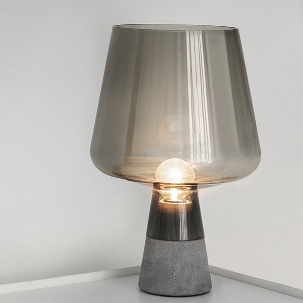 

table lamps europe nordic led glass ball bed lamp study bedside