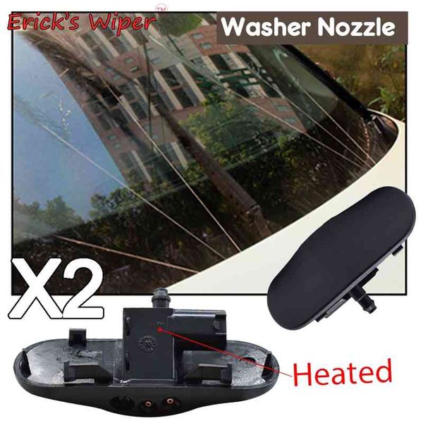 Erick's Wiper Frente Washer Jet Bico aquecido por Audi A3 8V A4 B8 A5 S5 A6 S6 RS6 4F A7 4G8 A8 S8 D4 Q3 8U Q5 8R Q7 4L TT 8J