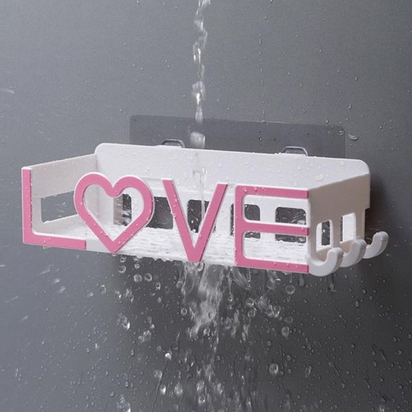 

hooks & rails stickers letter bathroom storage shelves basket home