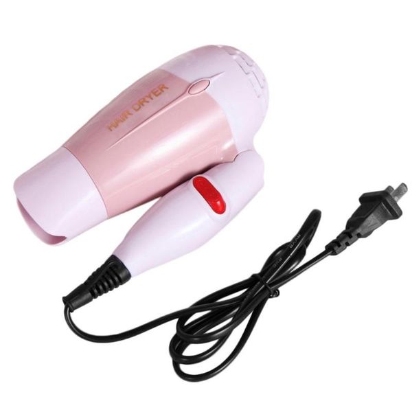 

electric hair brushes 220v folding mini dryer with nozzle adjustable airflow fast drying low noise portable travel household us plug