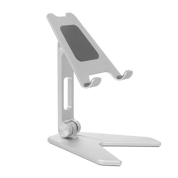 

cell phone mounts & holders 1pc adjustable holder foldable mobile bracket with wrench (silver)