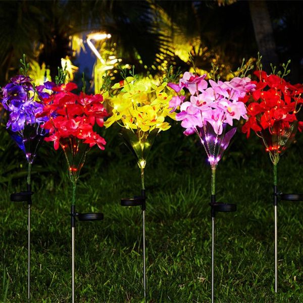 

lawn lamps decorative ground light landscape simulation clivia flower solar outdoor waterproof stake lamp