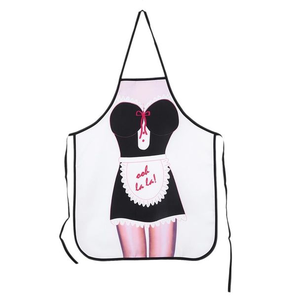 

aprons fully adjustable french maid apron, white,  fits most