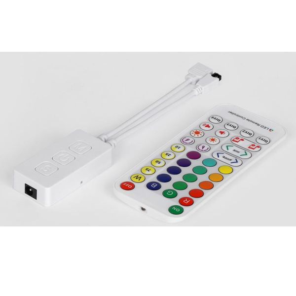 

controllers dc 5-24v wifi music led controller sp511e for ws2812b ws2811 addressable pixel rgb strip dual output alexa voice app control