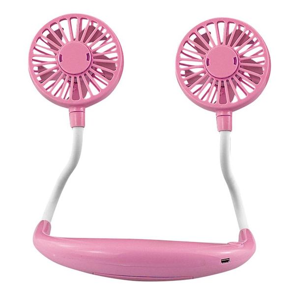 

fans & coolings -hanging neck fan cooling lazy sports mini portable charging small