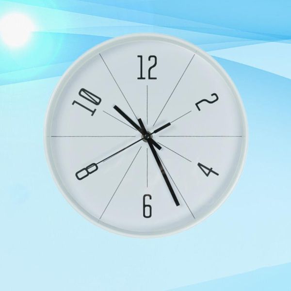 

1pc art watch european wall clock hanging without battery (white) clocks
