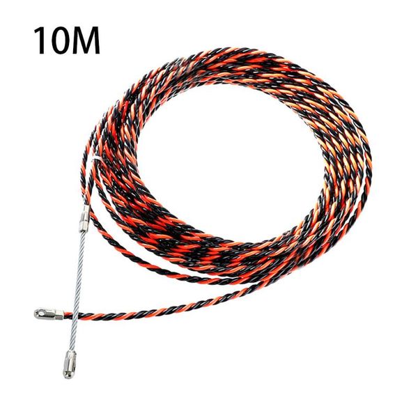 

professional hand tool sets electrician threading device 10m cable twisted rope lead wall line pipe threader