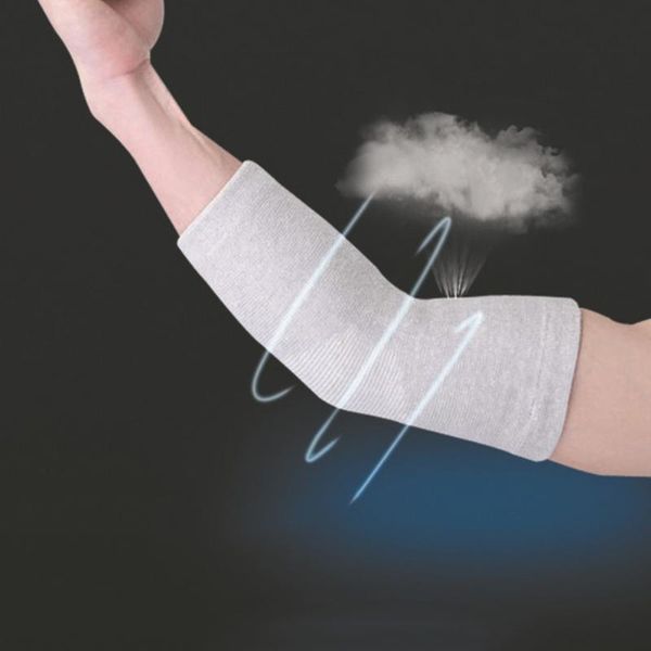 

elbow & knee pads 1 pair of brace protector sleeve guard gym cycling skateboard sport safety keep warm breathable, Black;gray