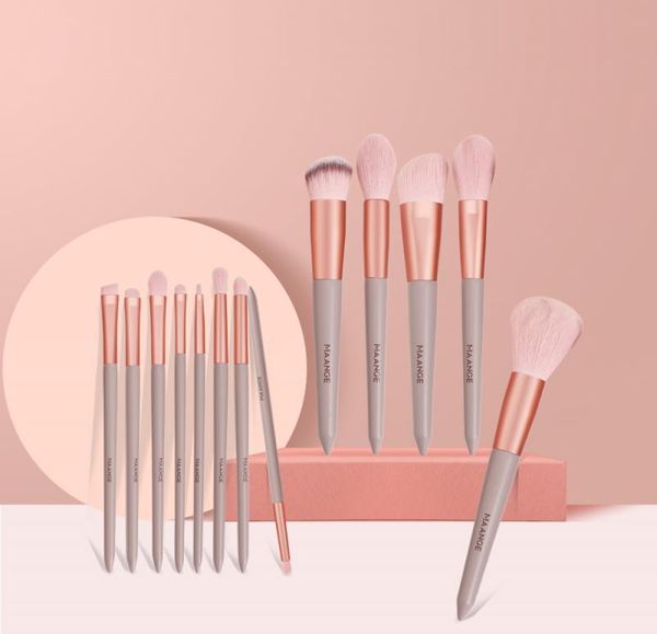 

eyelash curler maange 13 pcs makeup brush tool eye shadow blending eyeliner liquid foundation blush eyebrow brushes cosmetic