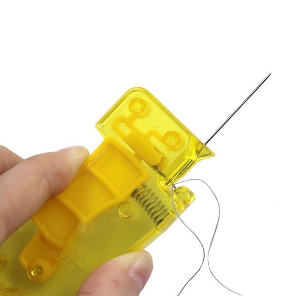 

sewing notions & tools 1pc automatic needle threader hand device machine diy tool stitch insertion needles parts household, Black