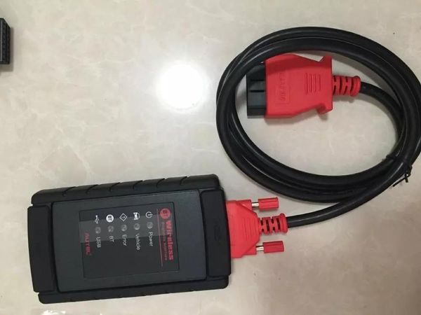 

fast original bluetooth connector vci for autel maxisys ms908 box and main test cable diagnostic tools