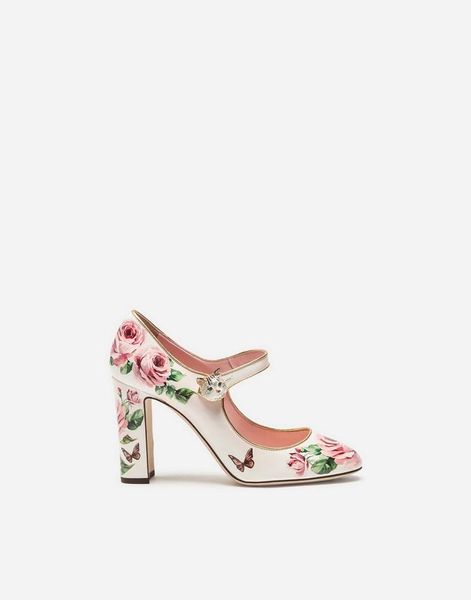 

brand est chunky flower pumps ankle strap wrap round toe wedding shoes dress, Black