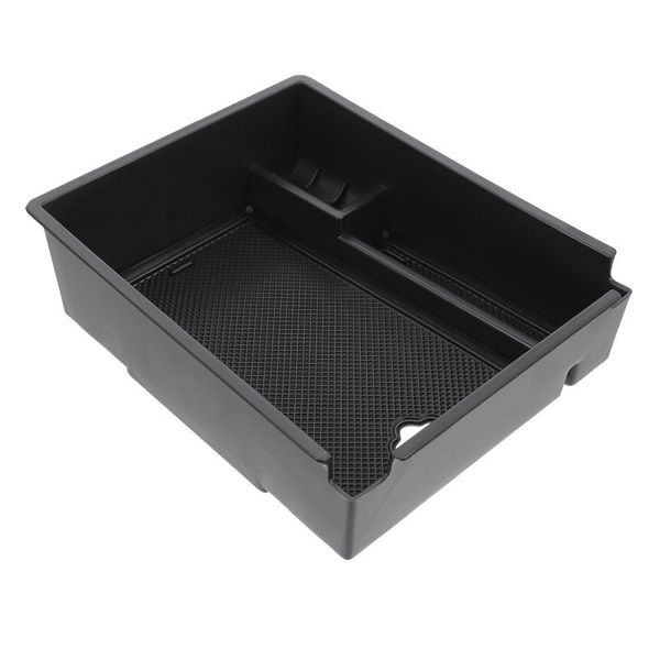 

car organizer 1 set center console armrest storage box accessory (black)