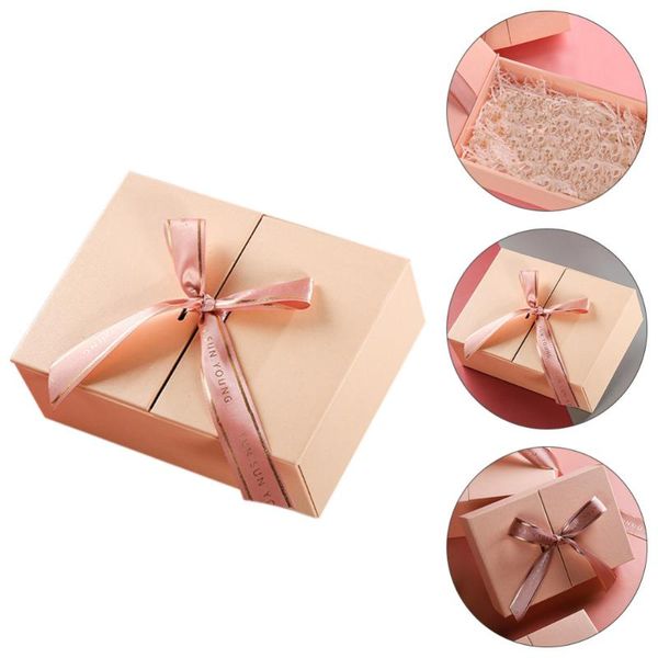 

gift wrap 1pc pretty cosmetic box bow decorative unique cardboard case
