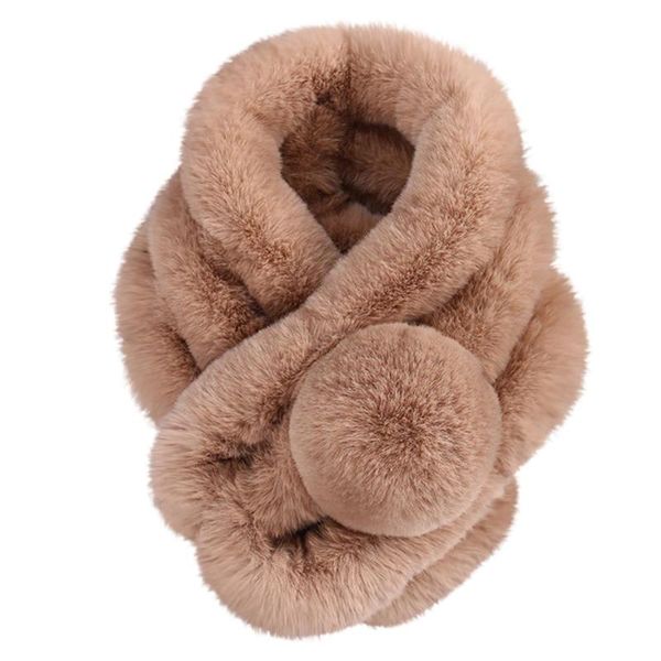 

scarves 2021 female women winter imitation faux fur warm scarf fashion thicken grass tippet drop ship a40, Blue;gray