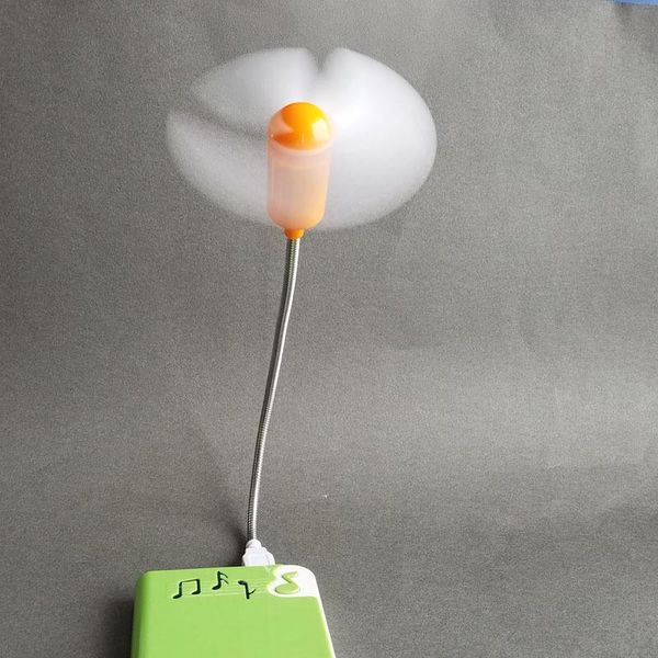 

electric fans usb small fan mini 2-leaf snake lappower bank