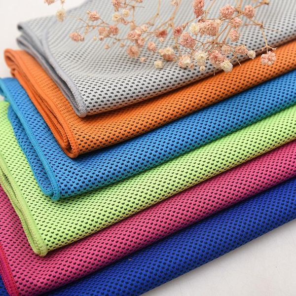 

towel breathable and absorbent fitness cold sports multi-color optional microfiber