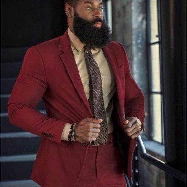 

men's suits & blazers red man suit, homme wedding groom, g51g, White;black