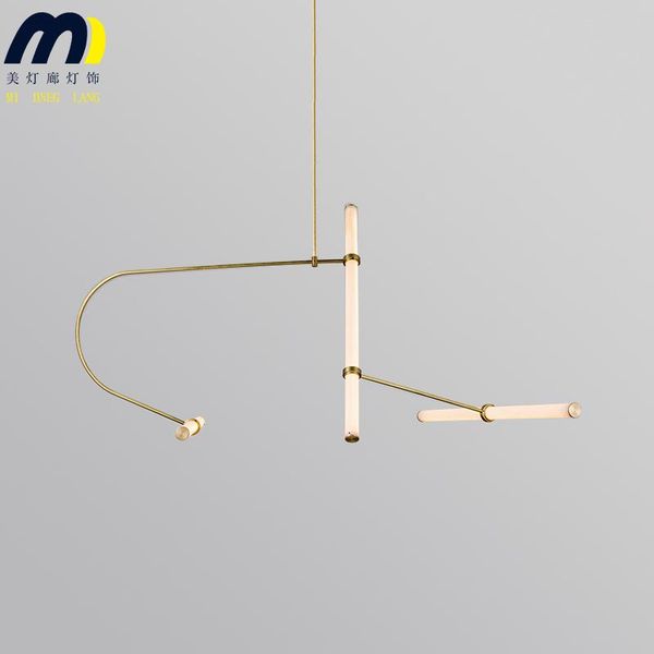 

pendant lamps nordic modern minimalist chandelier designer sales department model room cool artistic living restaurant