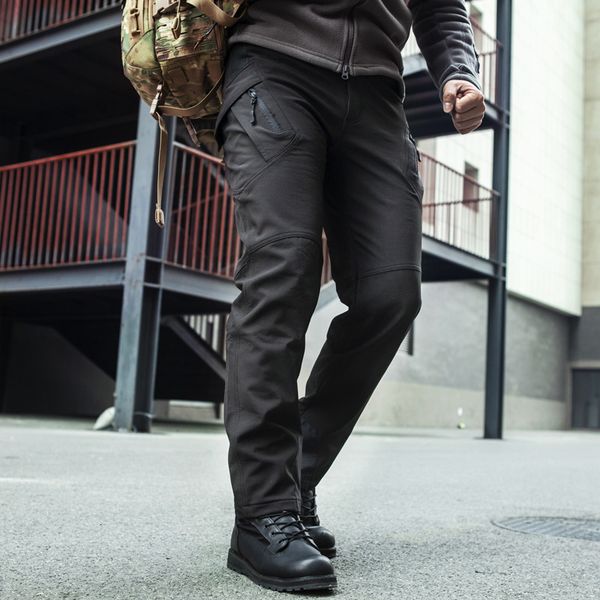 

men's jeans military tactical pants of the multi-pocket swat men combat male army ix9-proof dwaterproof water wear resistant cargo corr, Blue