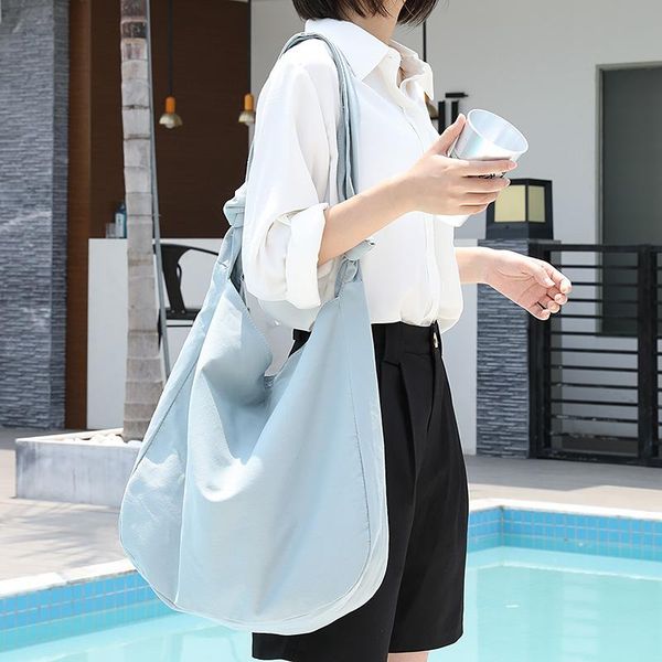 

evening bags simple multi-color fresh canvas bag casual art large-capacity shoulder net celebrity fashion messenger shopping