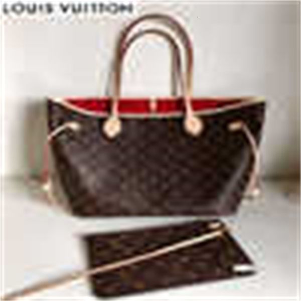 

bags brand designer luxury bags medium handbag old flower shopping bag shoulder m41177 red lining handles women handbags iconic totes cr, Black;red