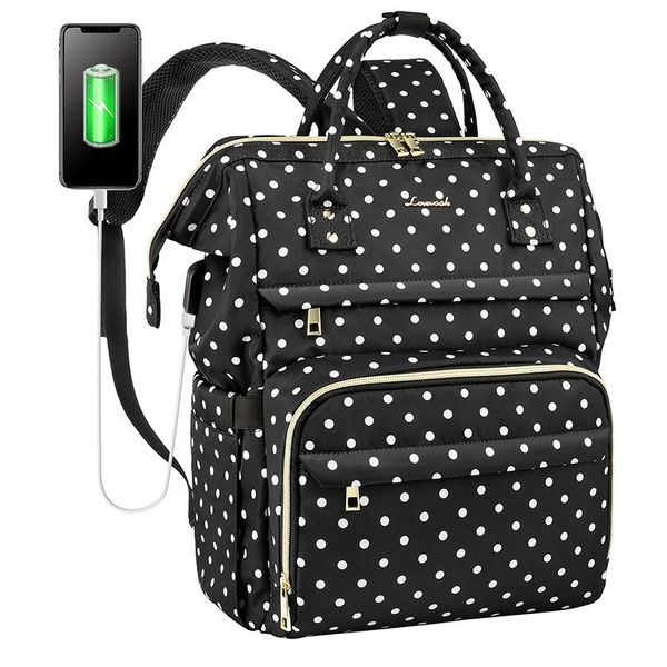 

women bag 2021 lapbackpack waterproof 15.6 inch usb charging travel multifunctional nylon male fashion school
