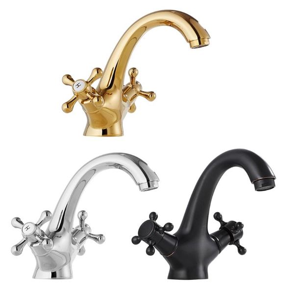 

bathroom sink faucets vessel faucet double handle two knobs mixer basin tap hx5b
