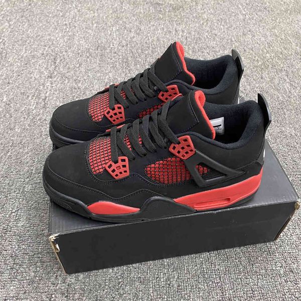 

shoes men 4s red tunder basketball mens jumpman 4 sport sneakers trainers 40-45 ct8527 016
