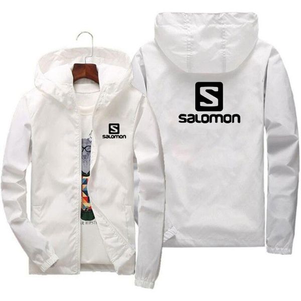 

men's jackets 2021 spring and autumn fashion jacket street windbreaker polyester hoodie zipper thin casual men 7xl, Black;brown