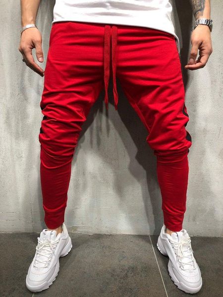 

men's pants partner foreign trade sports and leisure autumn winter beam mouth stretch breathable trousers, Black
