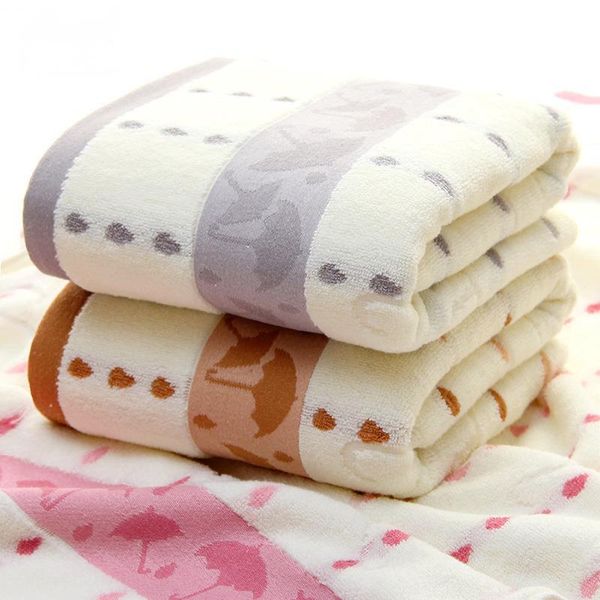 

towel thick pure cotton soft super absorbent household bathroom bath comfortable beach 140*70cm