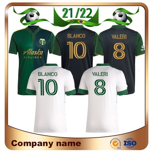 

21/22 mls portland timbers soccer jerseys 2021 valeri blanco chara football shirt polo mora clark bonilla valentin williamson man uniforms, Black;yellow