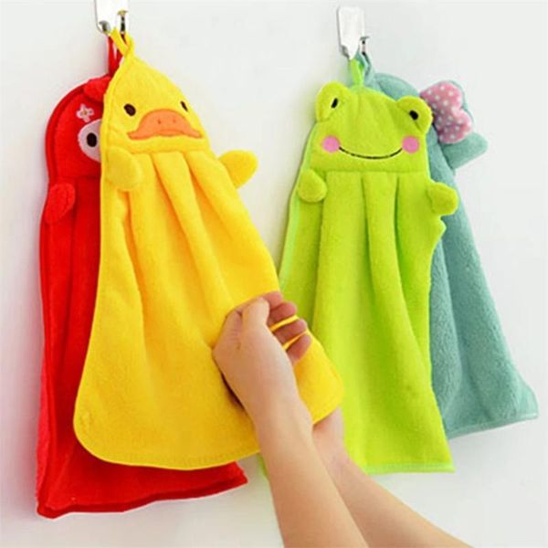 

table napkin 3pcs for children towel plush nursery soft baby bath towels hanging bathing hand