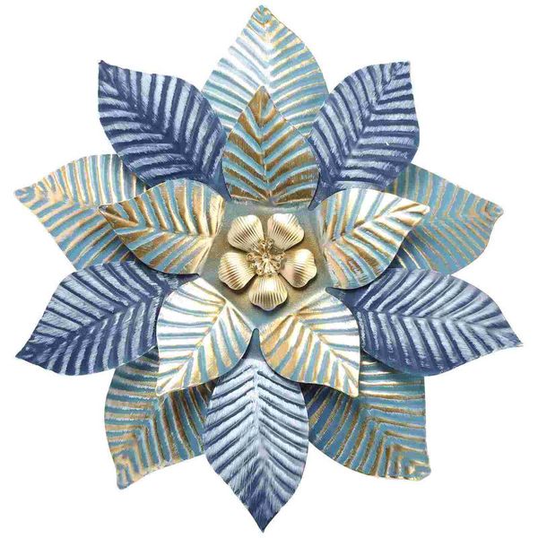 

wall stickers iron flower pattern art decor nordic room hanging pendant