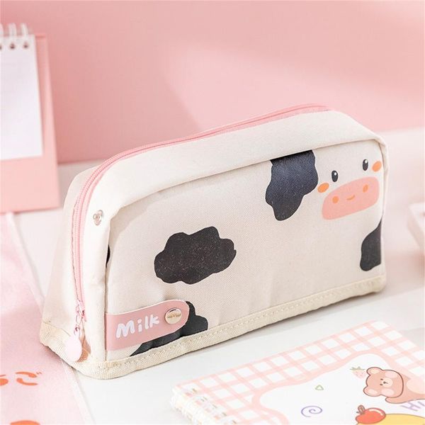 

storage bags large capacity cartoon pencil case kawaii pencilcase school pen supplies bag box pencils pouch stationery