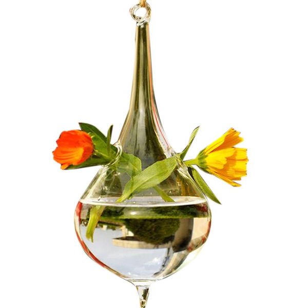 

vases water drop glass hanging vase bottle terrarium container plant flower diy table wedding garden decor