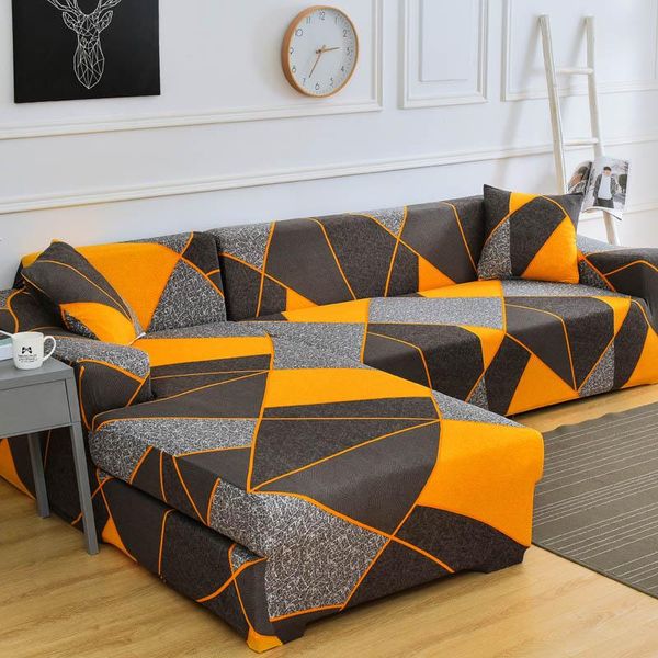 

chair covers elastic geometric sofa cover stretch tight wrap all-inclusive for living room couch armchair funda