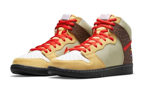 

color skates x sb high kebab destroy flat shoes ship size