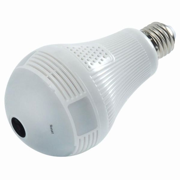 

mini cameras wifi camera 960p security wireless panoramic home bulb lamp ip audio